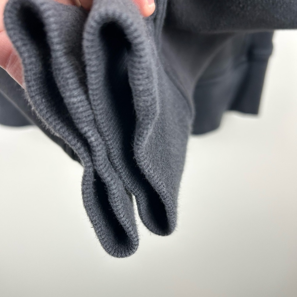 Lululemon Scuba Hoodie Full Zip Black Size 12 Fitted Athletic Jacket - Picture 10 of 12